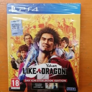 YAKUZA LIKE A DRAGON DAI ICHI STEELBOOK EDITION PALYSTATION 4 SEGA PS4