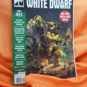 WHITE DWARF ISSUE 451 WARHAMMER 40,000 40K AGE OF SIGMAR GAMES WORKSHOP