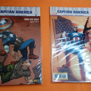 ULTIMATE COMICS 1 E 2 CAPITAN AMERICA PT 1 E PT 2 NON PIÙ SOLO COMPLETO
