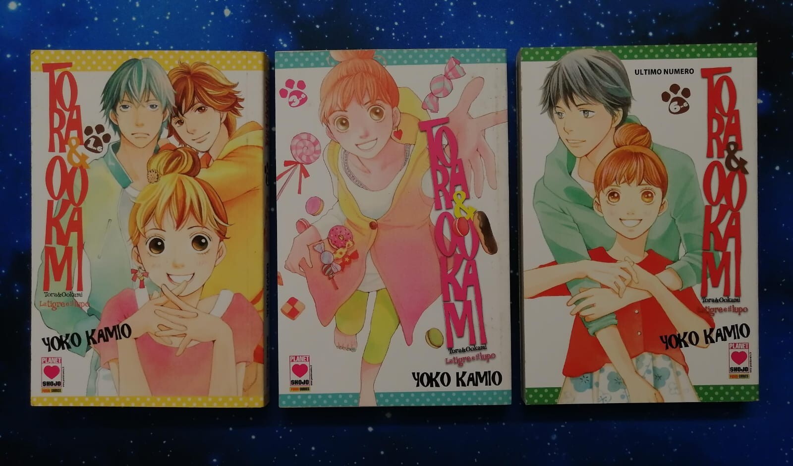 TORA E OOKAMI 1 - 3 - 6 PLANET MANGA PANINI COMICS USATI - immagine 2