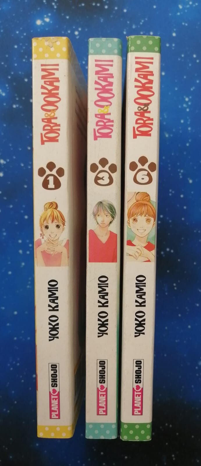 TORA E OOKAMI 1 - 3 - 6 PLANET MANGA PANINI COMICS USATI - immagine 3