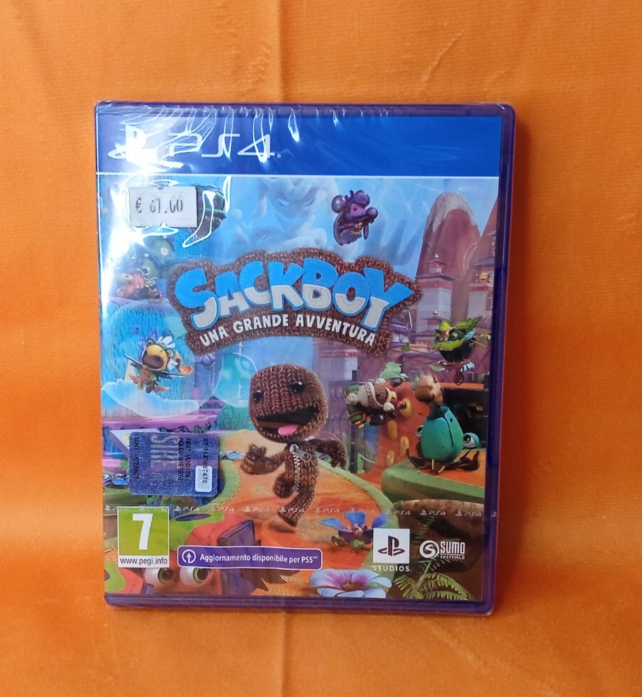 SACKBOY UNA GRANDE AVVENTURA PLAYSTATION 4 PS4 PLAYSTATION SUDIO SUMO SHEFFIELD