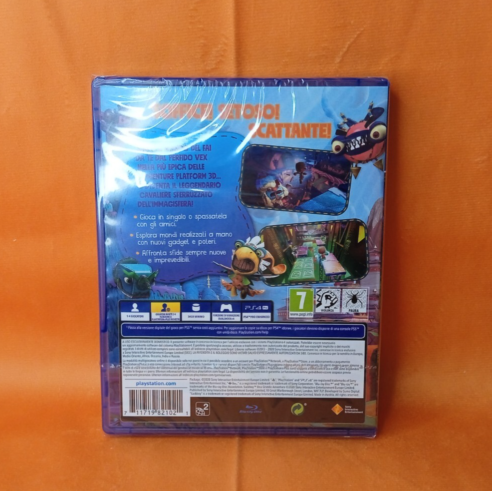 SACKBOY UNA GRANDE AVVENTURA PLAYSTATION 4 PS4 PLAYSTATION SUDIO SUMO SHEFFIELD - immagine 2