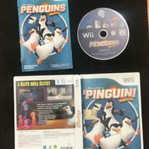 DREAMWORKS I PINGUINI DI MADAGASCAR NINTENDO WII USATO LITTLE ORBIT
