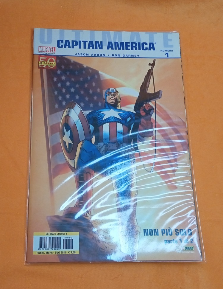 ULTIMATE COMICS 1 E 2 CAPITAN AMERICA PT 1 E PT 2 NON PIÙ SOLO COMPLETO - immagine 2