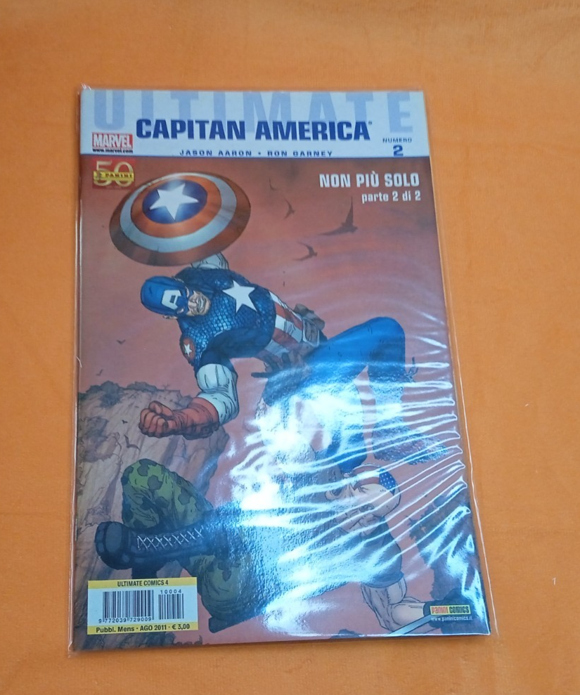 ULTIMATE COMICS 1 E 2 CAPITAN AMERICA PT 1 E PT 2 NON PIÙ SOLO COMPLETO - immagine 3