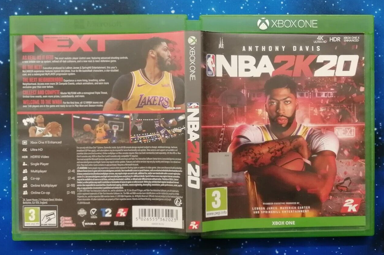 NBA 2K20 XBOX ONE USATO 2K X BOX1 ANTHONY DAVIS IN INGLESE - immagine 2