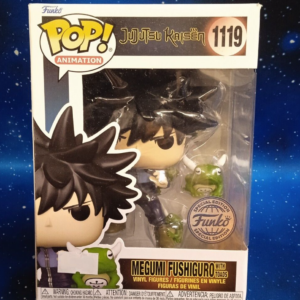 FUNKO POP! ANIMATION JUJUTSU KAISEN 1117 MEGUMI FUSHIGURO WITH TOAD SPECIAL ED