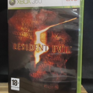 RESIDENT EVIL 5 XBOX360 USATO X BOX CAPCOM MICROSOFT