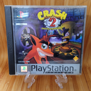 CRASH BANDICOOT 2 CORTEX STRIKES BACK PLATINUM PS1 PSX PSONE USATO