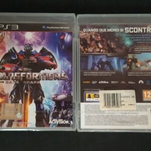 TRANSFORMERS THE DARK SPARK PS3 ACTIVISION BINK VIDEO
