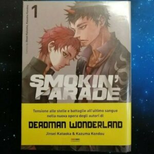 SMOKIN' PARADE 1 - 5 PLANET MANGA USATI PANINI Kazuma Kondō