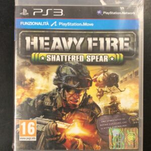 HEAVY FIRE SHATTERED SPEAR NUOVO PS3 ITALIANO MASTIFF PLAYSTATION MOVE