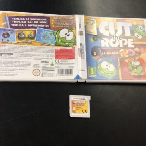 CUT THE ROPE LA TRILOGIA USATO NINTENDO 3DS ITALIANO ACTIVISION