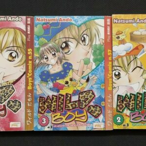 WILD BOY UN AMORE CHE VIENE GIUNGLA 1 - 3 SERIE COMPLETA NATSUMI ANDO