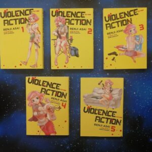 VIOLENCE ACTION 1 - 5 J POP USATI Shin Sawada