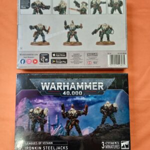 LEAGUES OF VOTANN IRONKIN STEELJACKS 3 MINIATURED CITADEL GAMES WORKSHOP