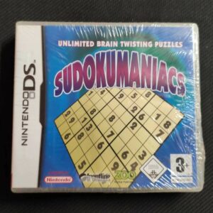 SUDOKUMANIACS UNLIMITED BRAIN TWISTING PUZZLES NINTENDO DS FRONTLINE NUOVO