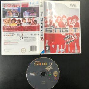DISNEY SING IT HIGH SCHOOL MUSICAL 3 USATO WII ITALIANO NINTENDO