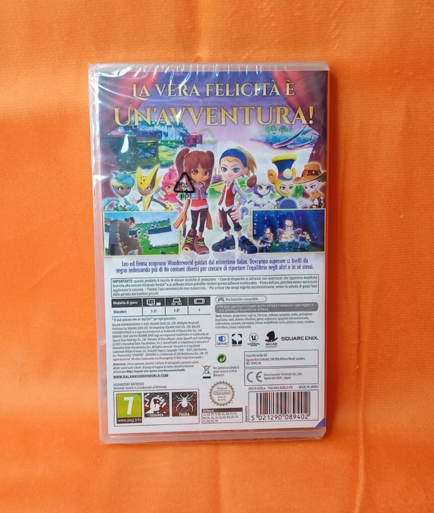 BALAN WONDERWORLD NINTENDO SWITCH SQUARE ENIX - immagine 2