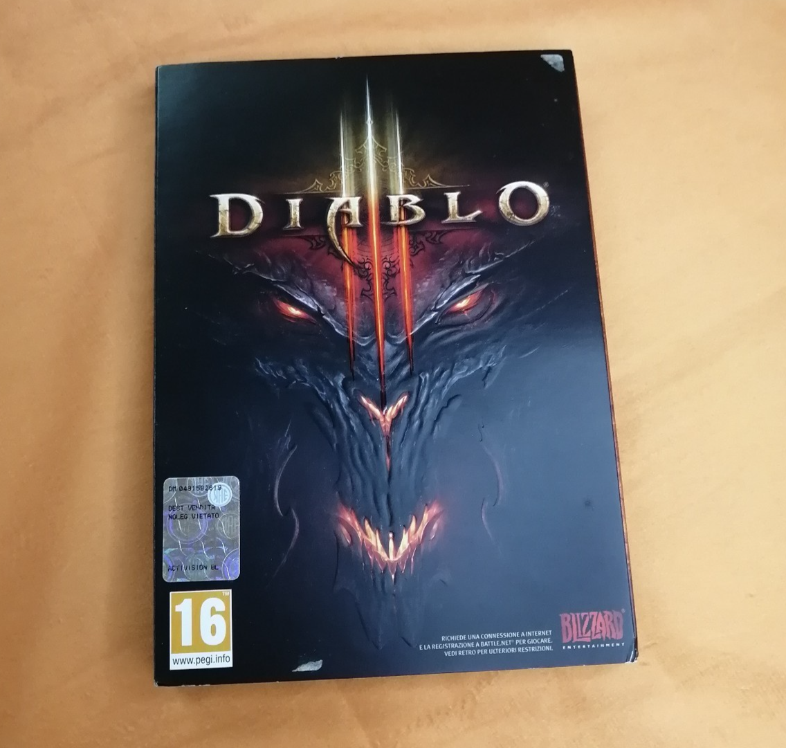 DIABLO III CD ROM BLIZZARD ENTERTAINMENT