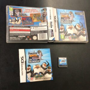I PINGUINI DI MADAGASCAR IL RITORNO DEL DOTTOR BLOWHOLE NINTENDO DS USATO THQ