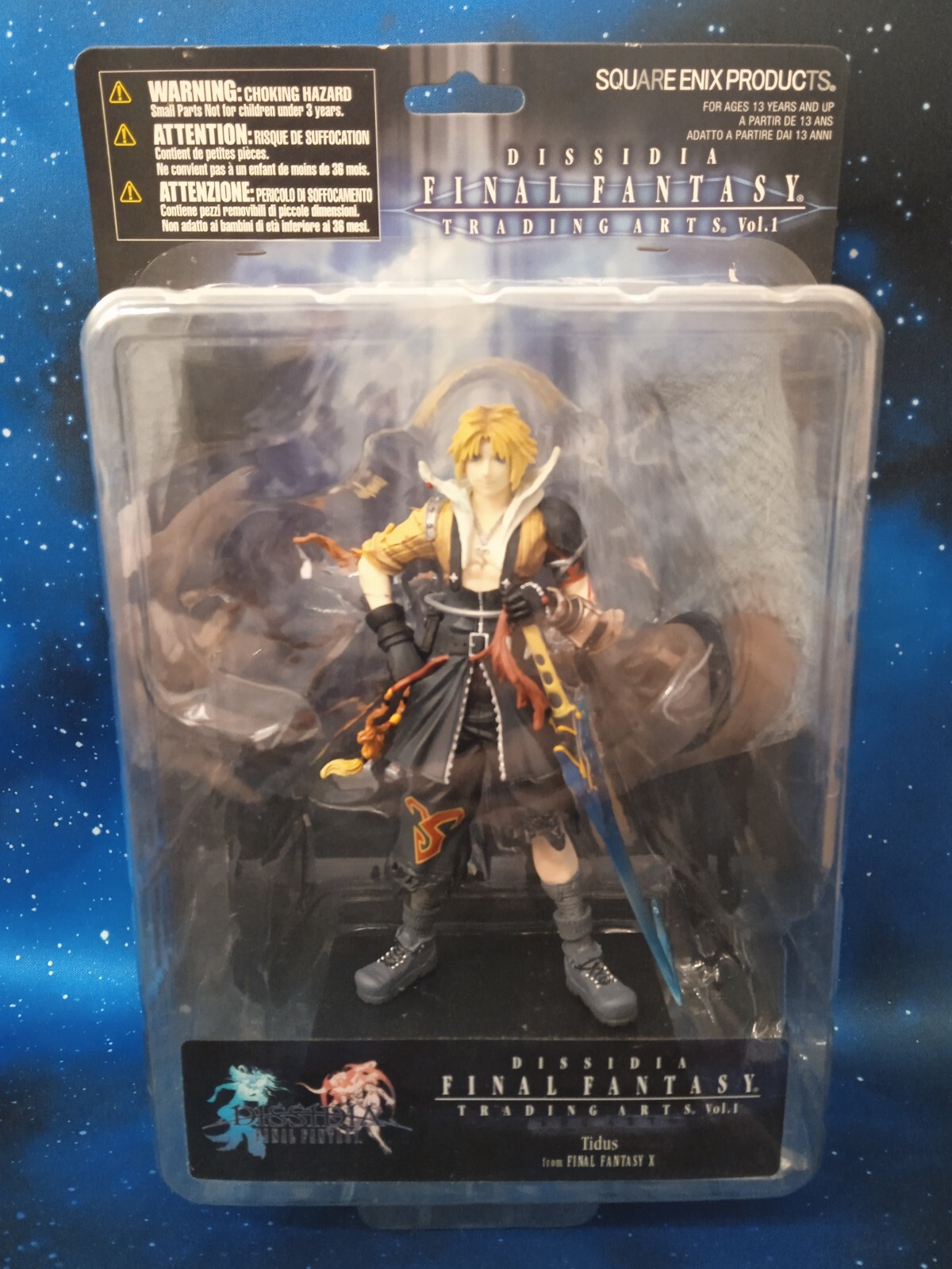 DISSIDIA FINAL FANTASY TRADING ARTS VOL. 1 TIDUS SQUARE ENIX PRODUCTION