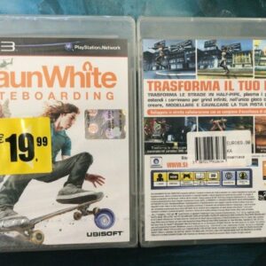 SHAUN WHITE SKATEBOARDING PS3 NUOVO ITA PLAYSTATION 3 UBISOFT