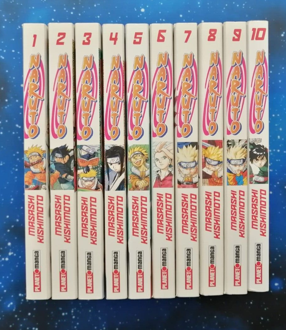 NARUTO SERIE ROSSA 1 - 10 PANINI COMICS - immagine 2
