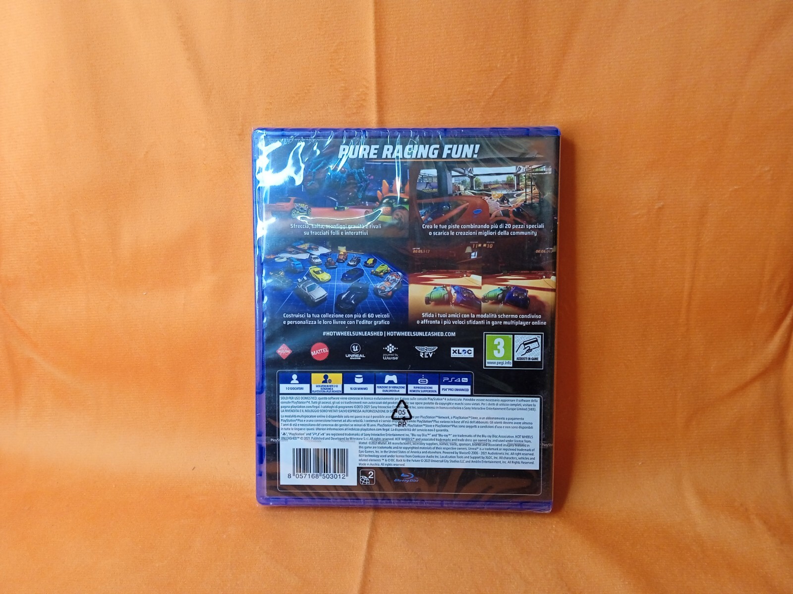 HOT WHEELS UNLEASHED PS4 PLAYSTATION 4 MILESTONE - immagine 2