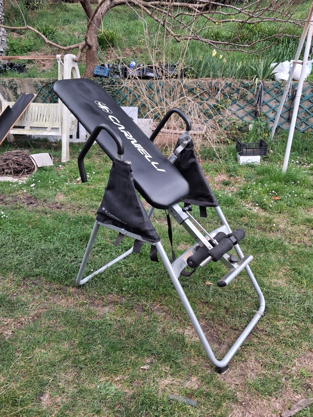 PANCA INVERSIONE CARNIELLI INVERSION TABLE USATA