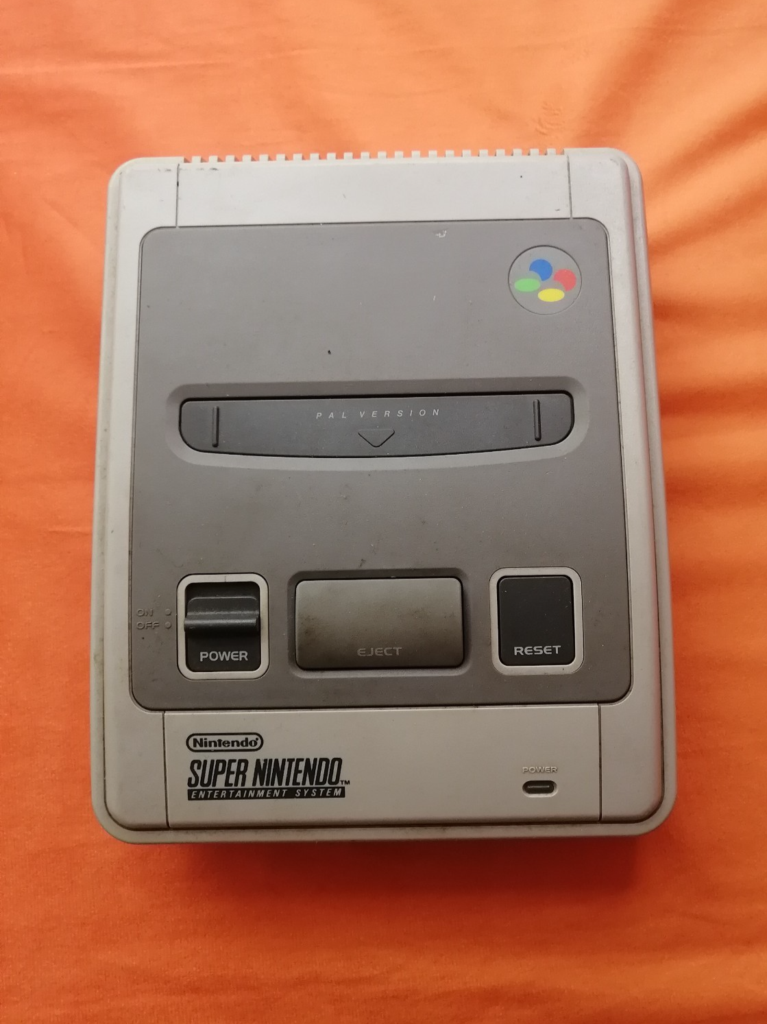 CONSOLE SNES SUPER NINTENDO NO CONTROLLER USATA TESTATA FUNZIONANTE
