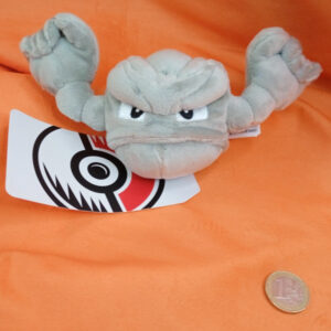 PELUCHE POKÉMON GEODUDE 74 ORIGINALE POKÉMON CENTER