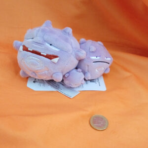 PELUCHE POKÉMON WEEEZING 110 ORIGINALE POKÉMON CENTER
