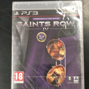 SAINTS ROW IV COMMANDER IN CHIEF EDITION PS3 NUOVO ITALIANO DEEP SILVER ROW 4