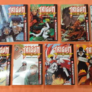 TRIGUN MAXIMUM 1 - 9 DYNAMIC ITALIA YASUHIRO NIGHTOW USATO COMPLETO