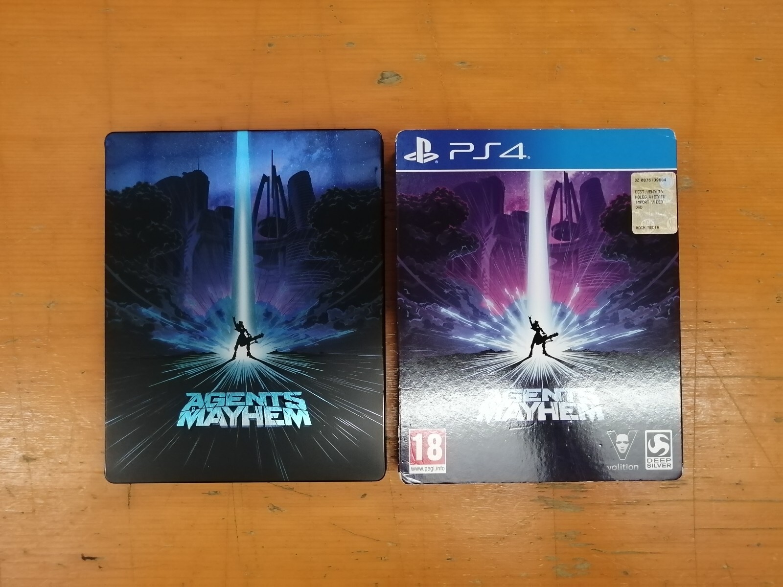 AGENTS OF MAYHEM PLAYSTATION 4 PS4 STEELBOOK DEEP SILVER VOLITION USATO - immagine 3