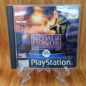 MEDAL OF HONOR UNDERGROUND PLAYSTATION 1 PS1 PSX PSONE EA GAMES