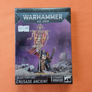 BLAVK TEMPLARS CRUSADE ANCIENT 1 MINIATURA GAMES WORKSHOP WARHAMMER 40.000 40KK